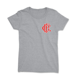 Chicago fire red logo replica T-Shirt ladies fit