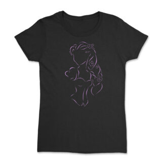 Rapunzel princess T-shirt ladies